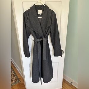 a new day Charcoal Gray Wool Blend Coat